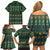 Cactus Gifts Christmas Family Matching Off Shoulder Short Dress and Hawaiian Shirt Xmas Holiday Patterns - Wonder Print Shop