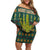 Cactus Gifts Christmas Family Matching Off Shoulder Short Dress and Hawaiian Shirt Xmas Holiday Patterns - Wonder Print Shop