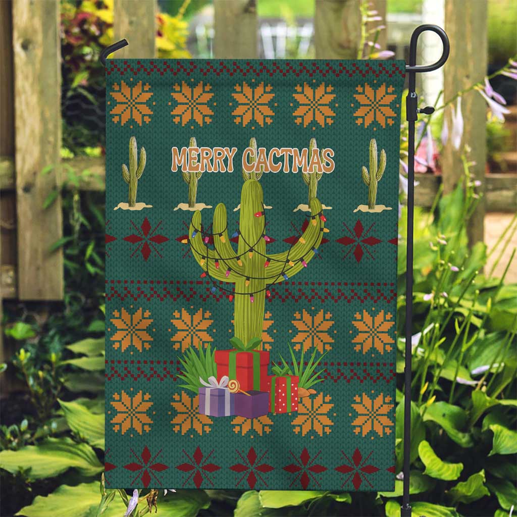 Cactus Gifts Christmas Garden Flag Xmas Holiday Patterns - Wonder Print Shop