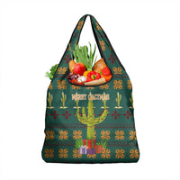 Cactus Gifts Christmas Grocery Bag Xmas Holiday Patterns - Wonder Print Shop