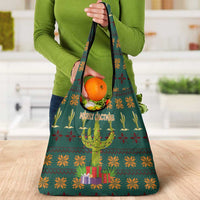 Cactus Gifts Christmas Grocery Bag Xmas Holiday Patterns - Wonder Print Shop