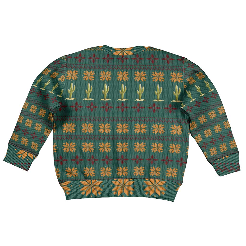 Cactus Gifts Christmas Kid Ugly Christmas Sweater Xmas Holiday Patterns - Wonder Print Shop