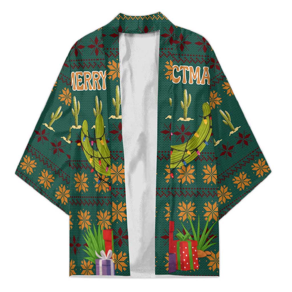 Cactus Gifts Christmas Kimono Xmas Holiday Patterns - Wonder Print Shop