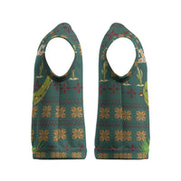 Cactus Gifts Christmas Knitted V-Neck Vest Xmas Holiday Patterns - Wonder Print Shop