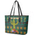Cactus Gifts Christmas Leather Tote Bag Xmas Holiday Patterns - Wonder Print Shop