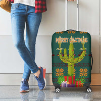 Cactus Gifts Christmas Luggage Cover Xmas Holiday Patterns - Wonder Print Shop