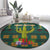 Cactus Gifts Christmas Round Carpet Xmas Holiday Patterns - Wonder Print Shop