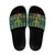 Cactus Gifts Christmas Slide Sandals Xmas Holiday Patterns - Wonder Print Shop