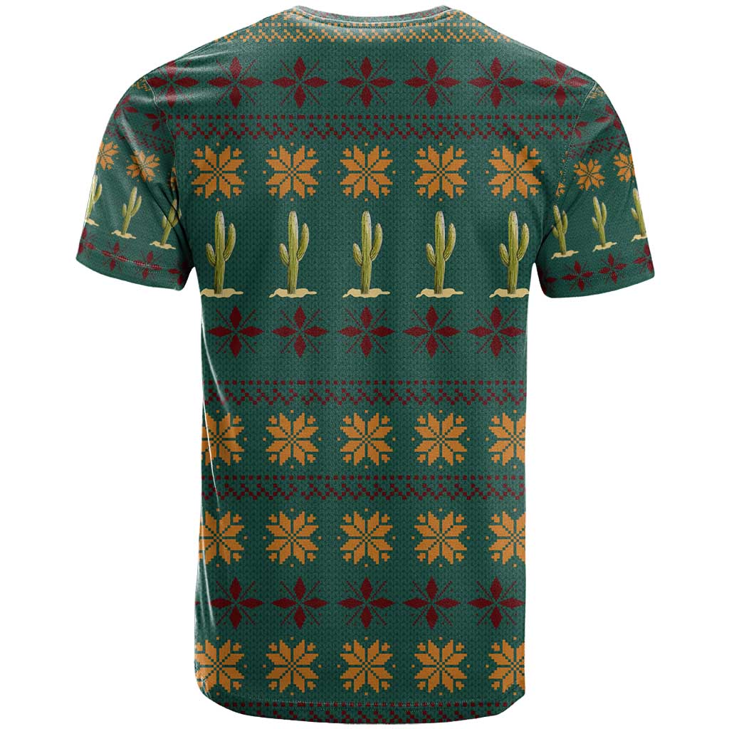 Cactus Gifts Christmas T Shirt Xmas Holiday Patterns - Wonder Print Shop