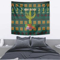 Cactus Gifts Christmas Tapestry Xmas Holiday Patterns - Wonder Print Shop