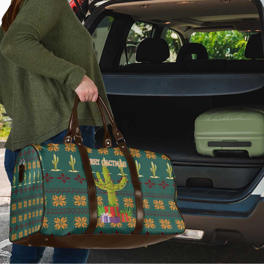 Cactus Gifts Christmas Travel Bag Xmas Holiday Patterns - Wonder Print Shop