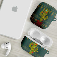 Cactus Christmas AirPods Case Xmas Holiday Patterns - Wonder Print Shop
