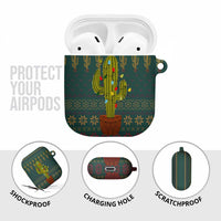 Cactus Christmas AirPods Case Xmas Holiday Patterns - Wonder Print Shop