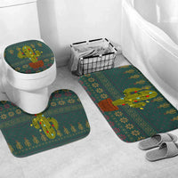 Cactus Christmas Bathroom Set Xmas Holiday Patterns - Wonder Print Shop