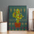 Cactus Christmas Canvas Wall Art Xmas Holiday Patterns - Wonder Print Shop