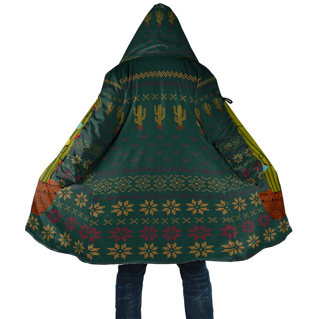Cactus Christmas Cloak Xmas Holiday Patterns - Wonder Print Shop