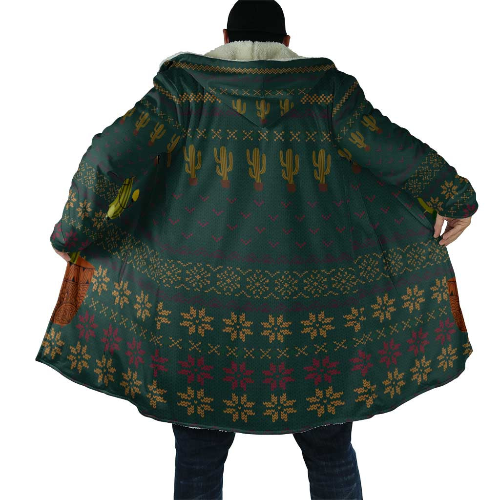 Cactus Christmas Cloak Xmas Holiday Patterns - Wonder Print Shop