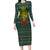 Cactus Christmas Family Matching Long Sleeve Bodycon Dress and Hawaiian Shirt Xmas Holiday Patterns - Wonder Print Shop