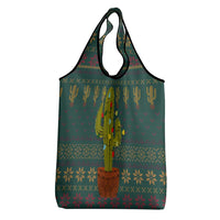 Cactus Christmas Grocery Bag Xmas Holiday Patterns - Wonder Print Shop