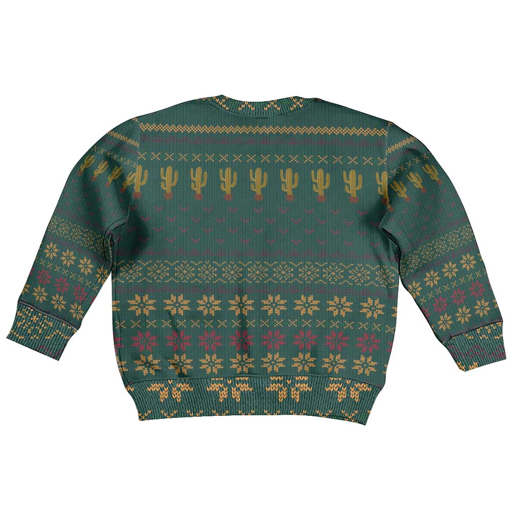 Cactus Christmas Kid Ugly Christmas Sweater Xmas Holiday Patterns - Wonder Print Shop