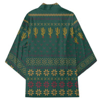 Cactus Christmas Kimono Xmas Holiday Patterns - Wonder Print Shop