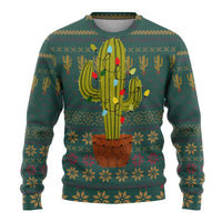 Cactus Christmas Ugly Christmas Sweater Xmas Holiday Patterns - Wonder Print Shop