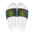 Cactus Christmas Slide Sandals Xmas Holiday Patterns - Wonder Print Shop