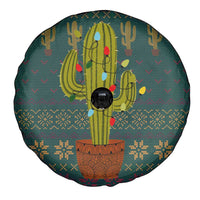 Cactus Christmas Spare Tire Cover Xmas Holiday Patterns - Wonder Print Shop