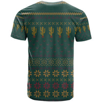 Cactus Christmas T Shirt Xmas Holiday Patterns - Wonder Print Shop