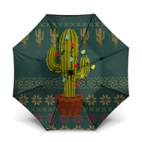 Cactus Christmas Umbrella Xmas Holiday Patterns - Wonder Print Shop