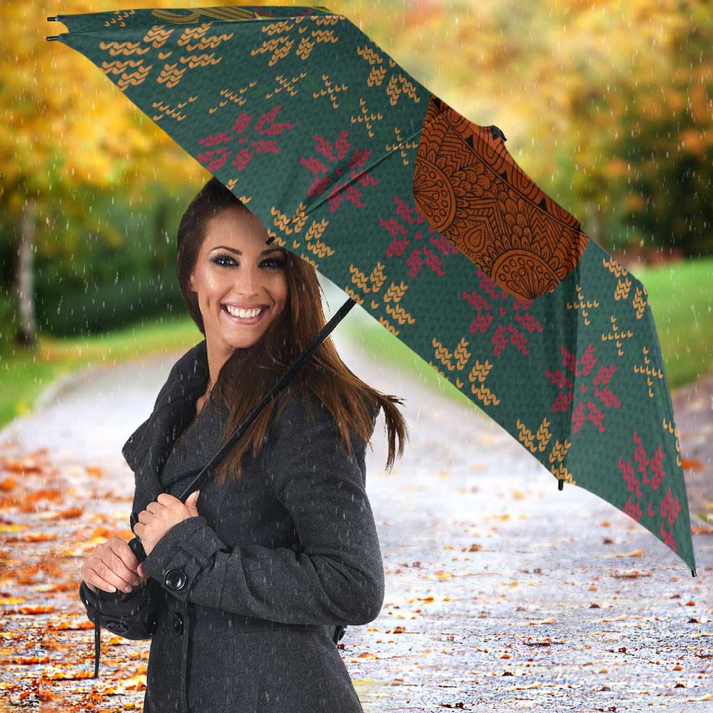 Cactus Christmas Umbrella Xmas Holiday Patterns - Wonder Print Shop