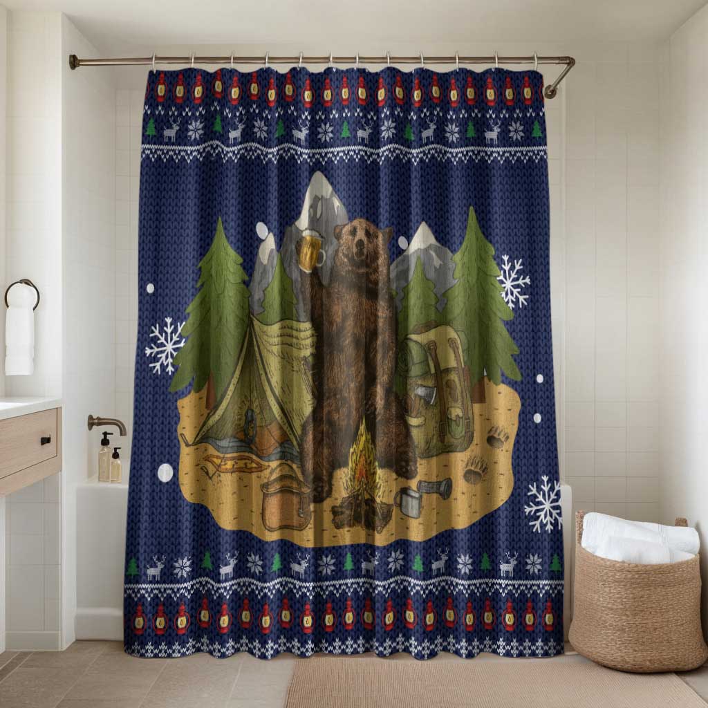 Camping I Hate People Christmas Bathroom Set Xmas Holiday Patterns - Wonder Print Shop
