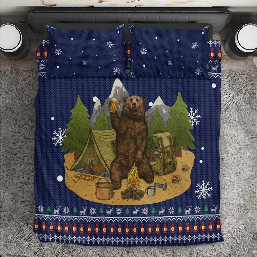 Camping I Hate People Christmas Bedding Set Xmas Holiday Patterns - Wonder Print Shop