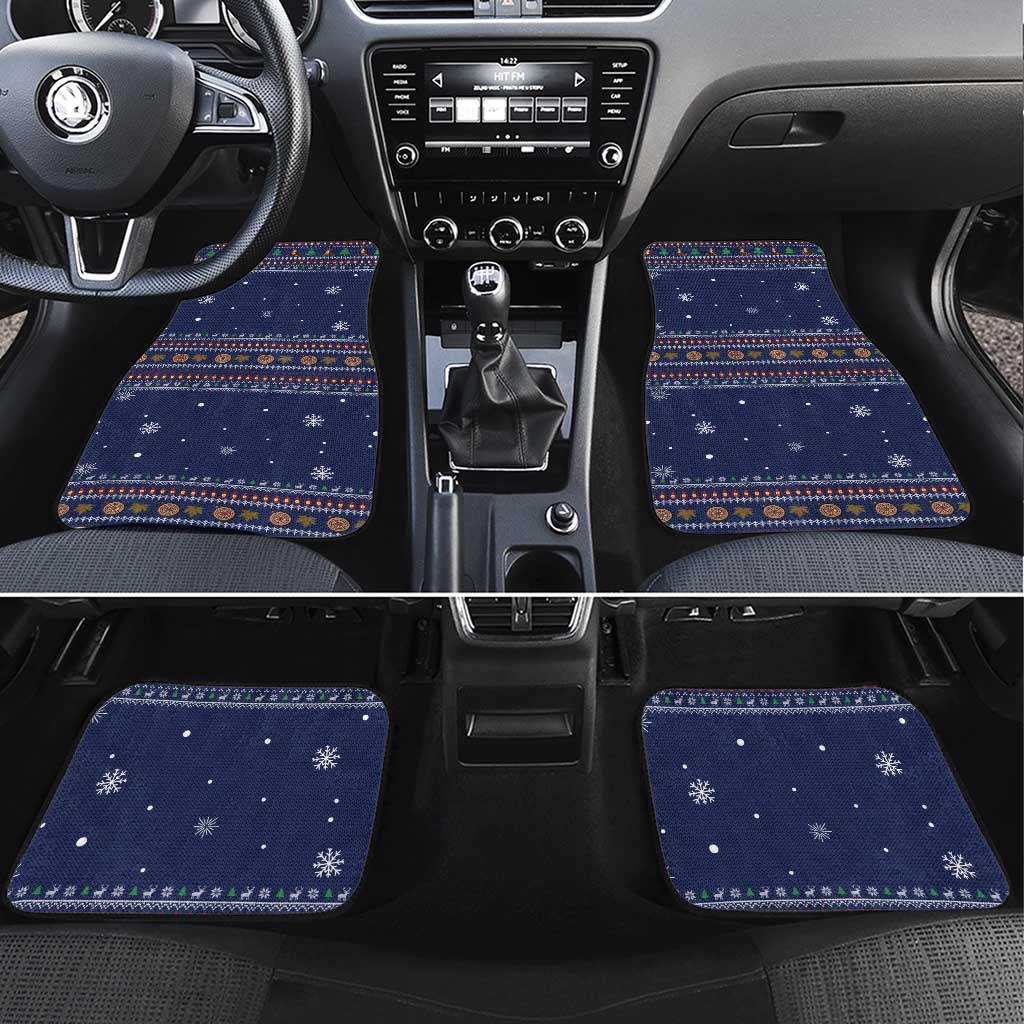 Camping I Hate People Christmas Car Mats Xmas Holiday Patterns - Wonder Print Shop
