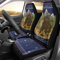 Camping I Hate People Christmas Car Seat Cover Xmas Holiday Patterns - Wonder Print Shop