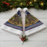 Camping I Hate People Christmas Santa Hat Xmas Holiday Patterns - Wonder Print Shop