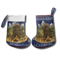 Camping I Hate People Christmas Stocking Xmas Holiday Patterns - Wonder Print Shop
