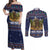 Camping I Hate People Christmas Couples Matching Off Shoulder Maxi Dress and Long Sleeve Button Shirt Xmas Holiday Patterns - Wonder Print Shop
