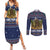 Camping I Hate People Christmas Couples Matching Summer Maxi Dress and Long Sleeve Button Shirt Xmas Holiday Patterns - Wonder Print Shop
