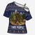 Camping I Hate People Christmas Cross Shoulder Shirt Xmas Holiday Patterns - Wonder Print Shop