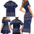 Camping I Hate People Christmas Family Matching Short Sleeve Bodycon Dress and Hawaiian Shirt Xmas Holiday Patterns - Wonder Print Shop