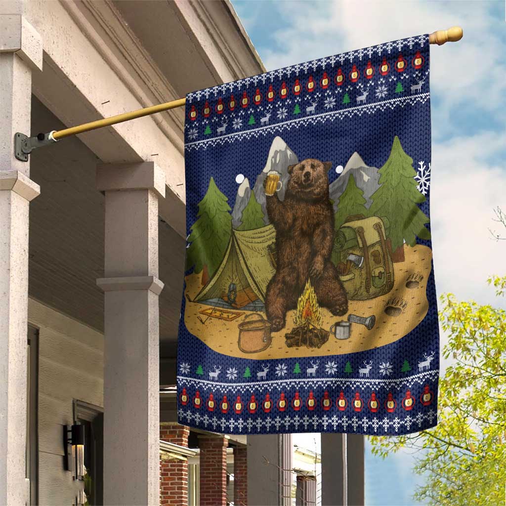 Camping I Hate People Christmas Garden Flag Xmas Holiday Patterns - Wonder Print Shop