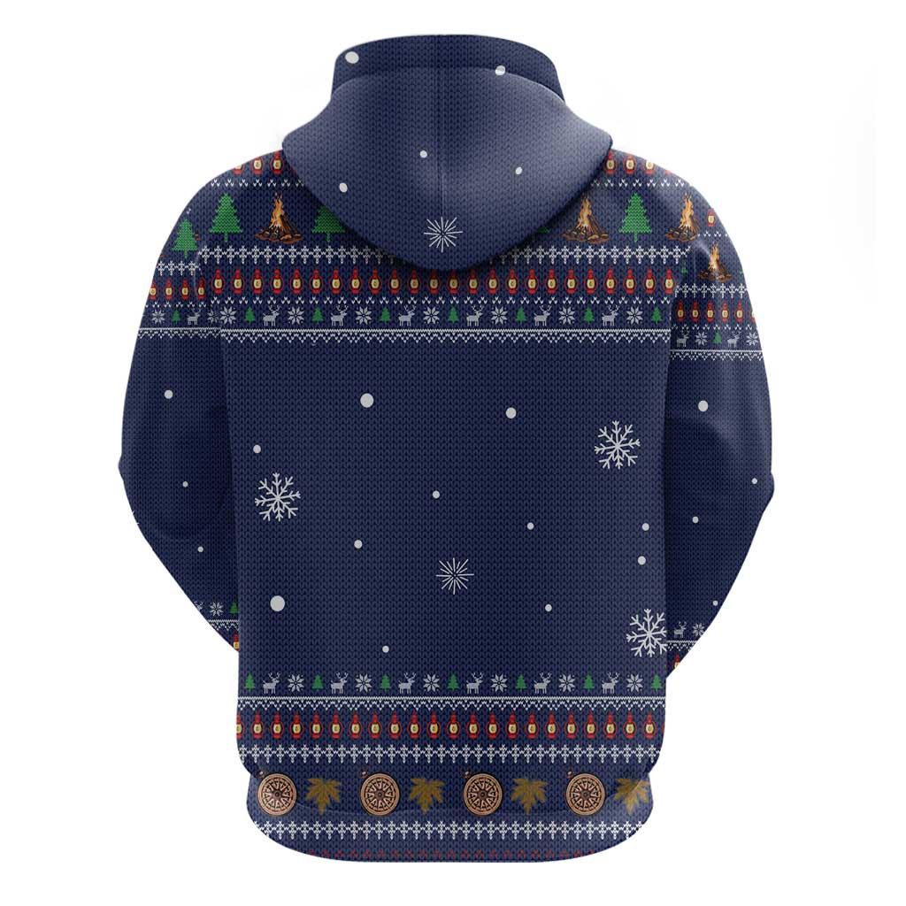 Camping I Hate People Christmas Hoodie Xmas Holiday Patterns - Wonder Print Shop