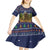Camping I Hate People Christmas Kid Short Sleeve Dress Xmas Holiday Patterns - Wonder Print Shop
