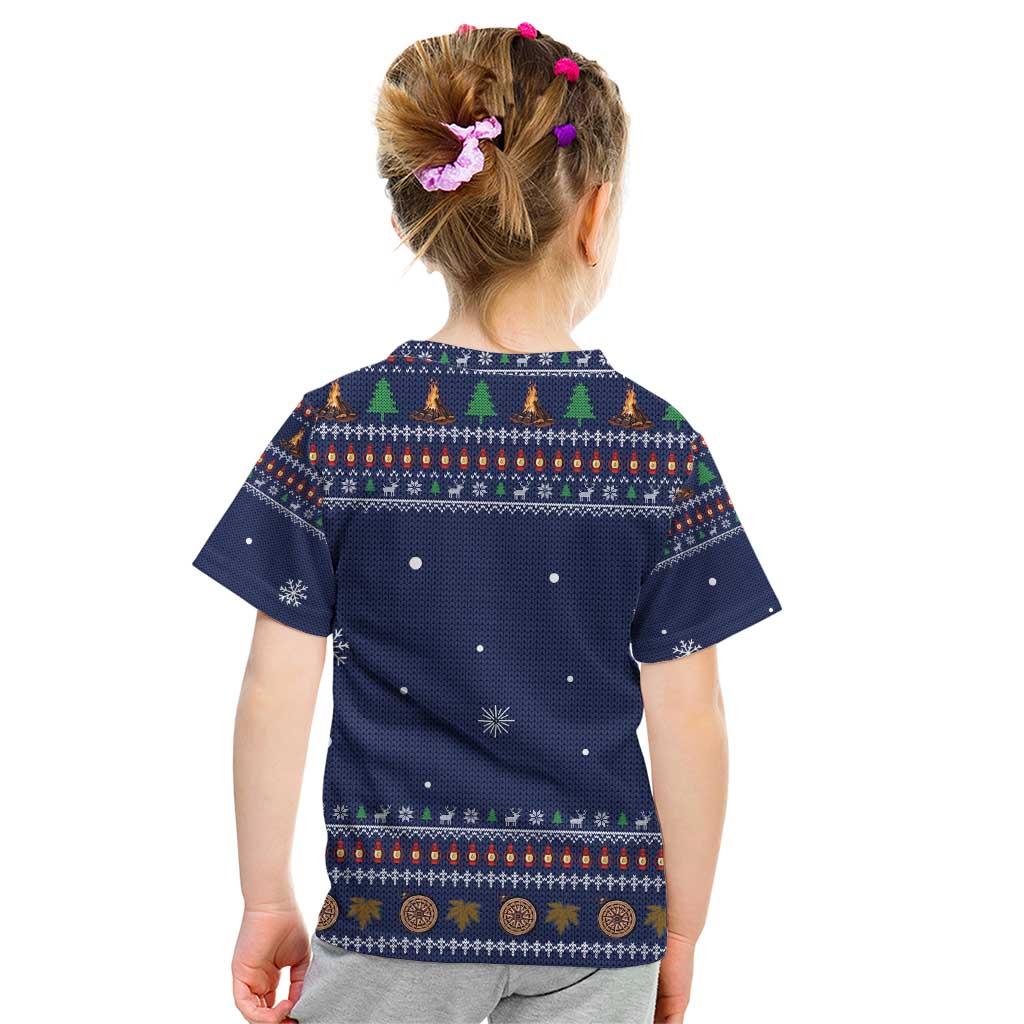 Camping I Hate People Christmas Kid T Shirt Xmas Holiday Patterns - Wonder Print Shop