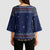 Camping I Hate People Christmas Kimono Sleeve Blouse Xmas Holiday Patterns - Wonder Print Shop