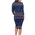 Camping I Hate People Christmas Long Sleeve Bodycon Dress Xmas Holiday Patterns - Wonder Print Shop