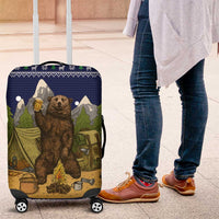 Camping I Hate People Christmas Luggage Cover Xmas Holiday Patterns - Wonder Print Shop