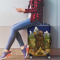 Camping I Hate People Christmas Luggage Cover Xmas Holiday Patterns - Wonder Print Shop