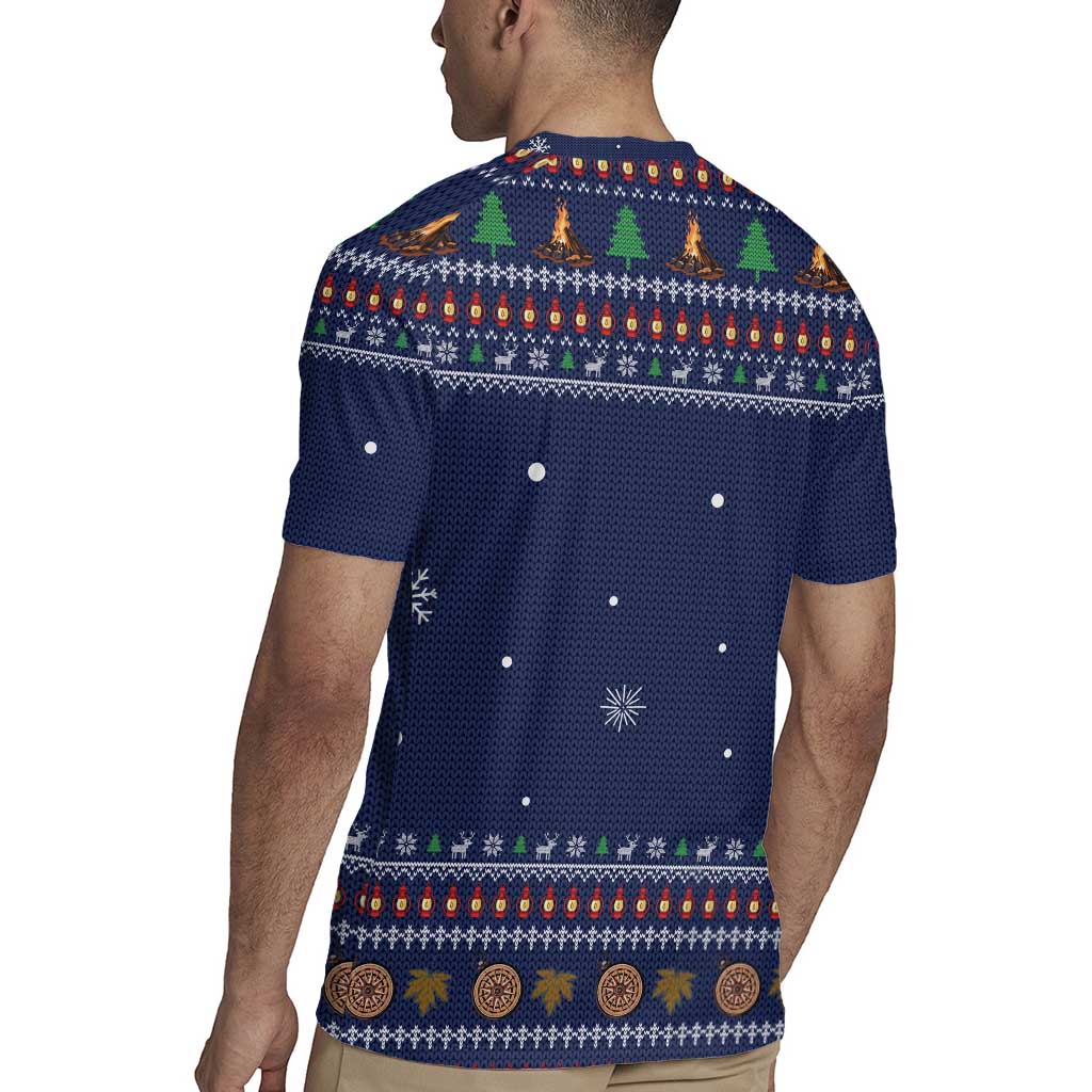 Camping I Hate People Christmas Rugby Jersey Xmas Holiday Patterns - Wonder Print Shop